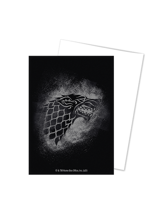 Dragon Shield: Game of Thrones Matte Art Sleeves - House Stark