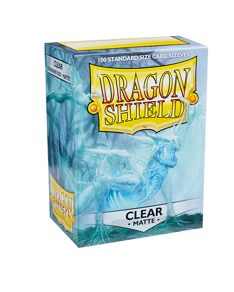 Dragon Shield Matte Sleeves Standard Size - Clear