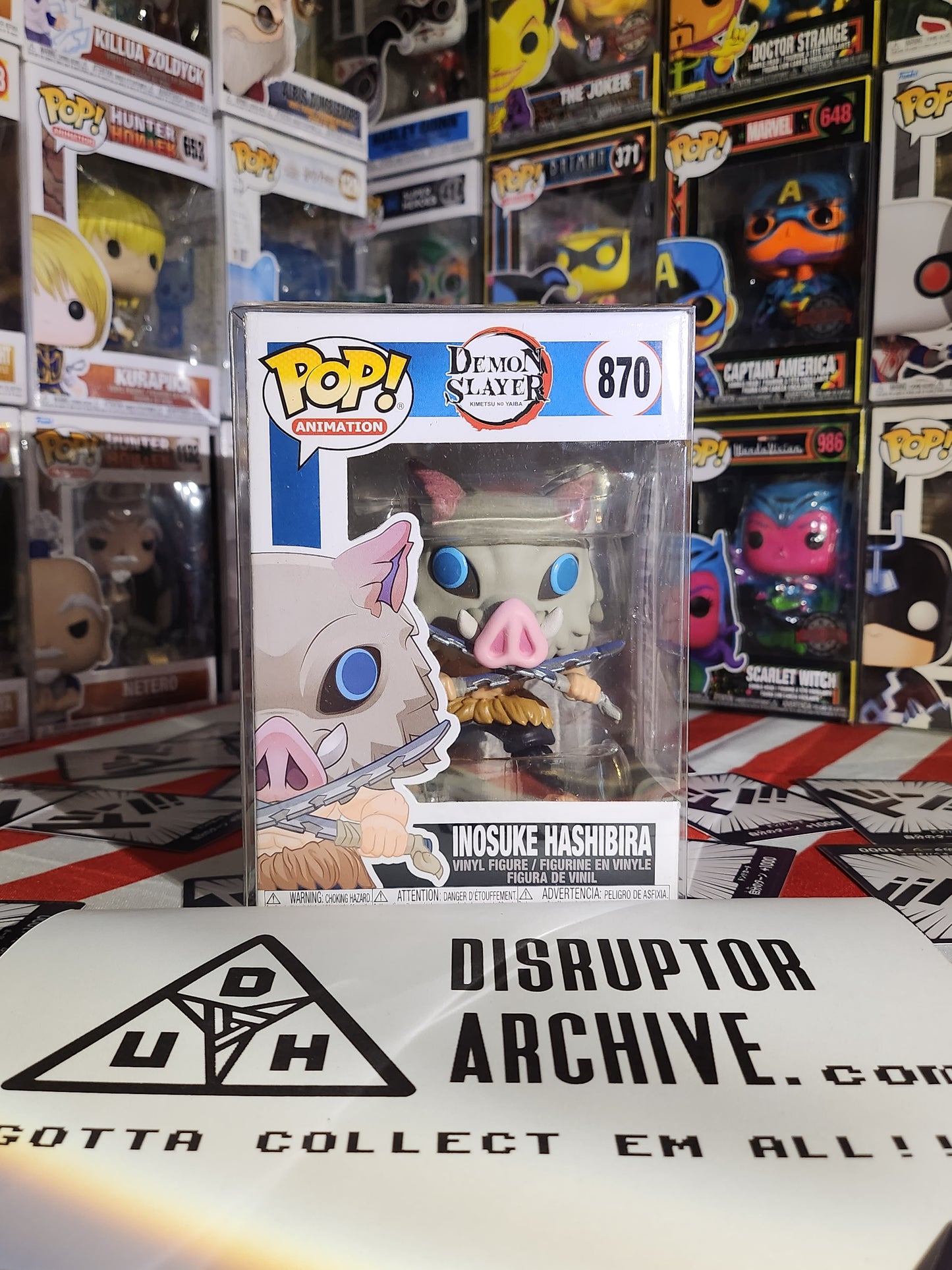 Funko Demon Slayer Inosuke Hashibira #870