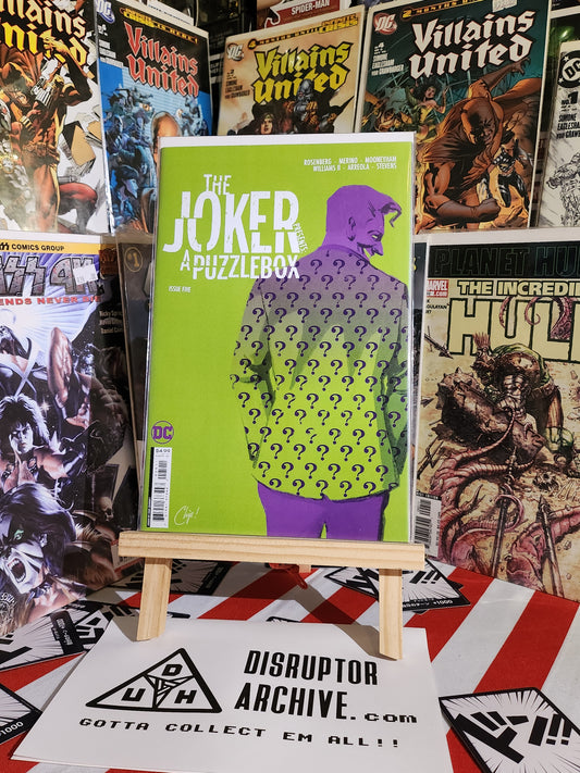 DC The Joker A Puzzlebox #5 Cover by Chip Zoarsky