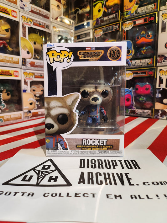 Funko POP! Guardians of the Galaxy Rocket #1202