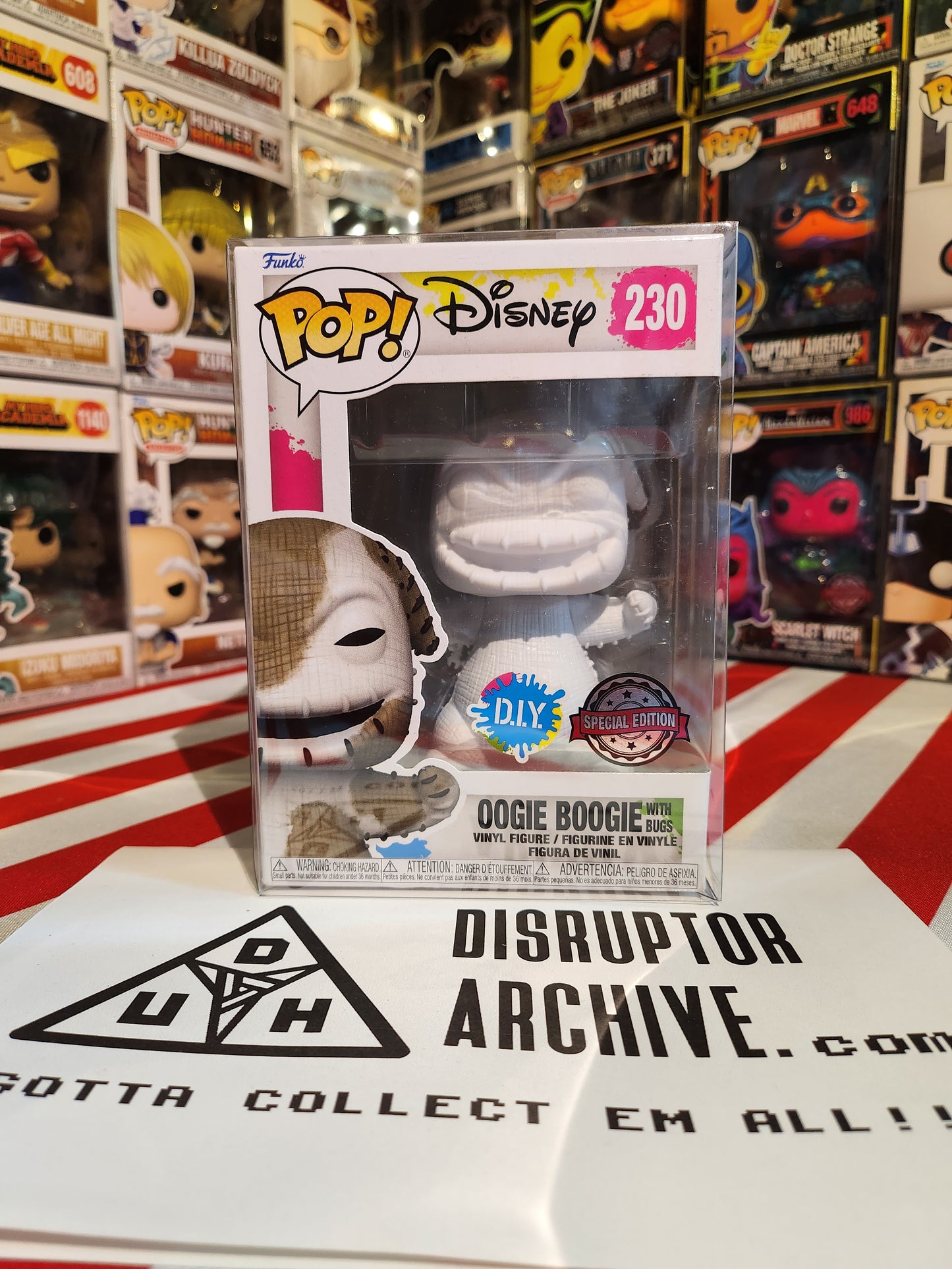 Funko POP! Disney Oogie Boogie #230 Special Edition