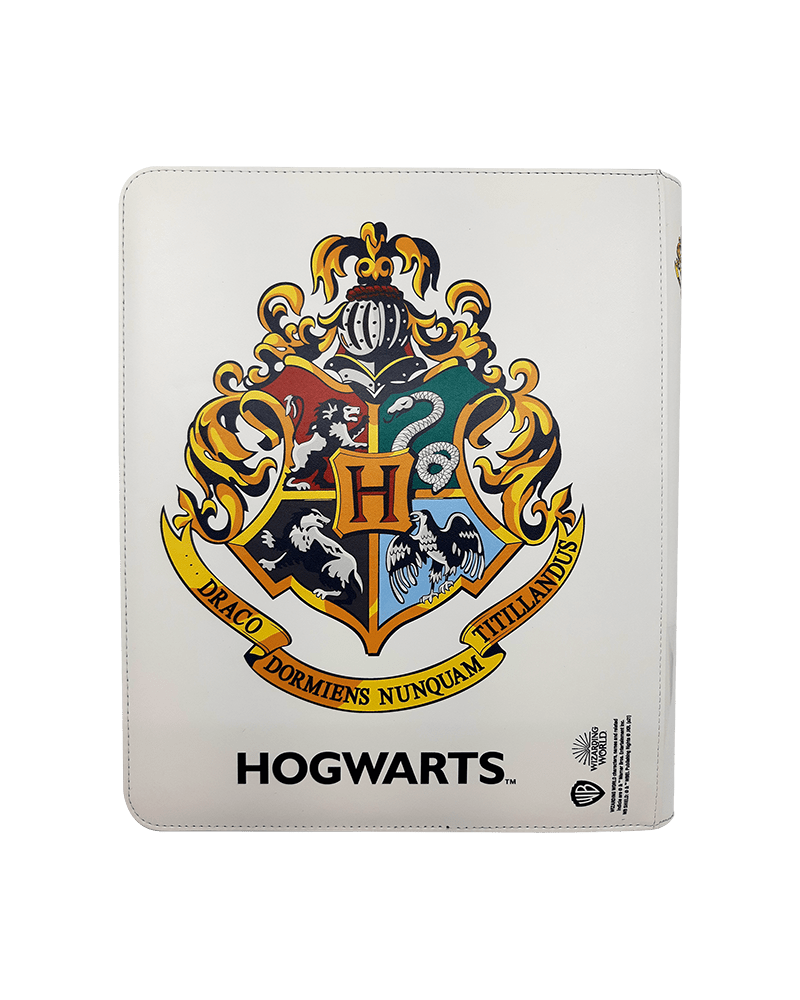 Dragon Shield Card Codex Zipster Binder Regular - Hogwarts