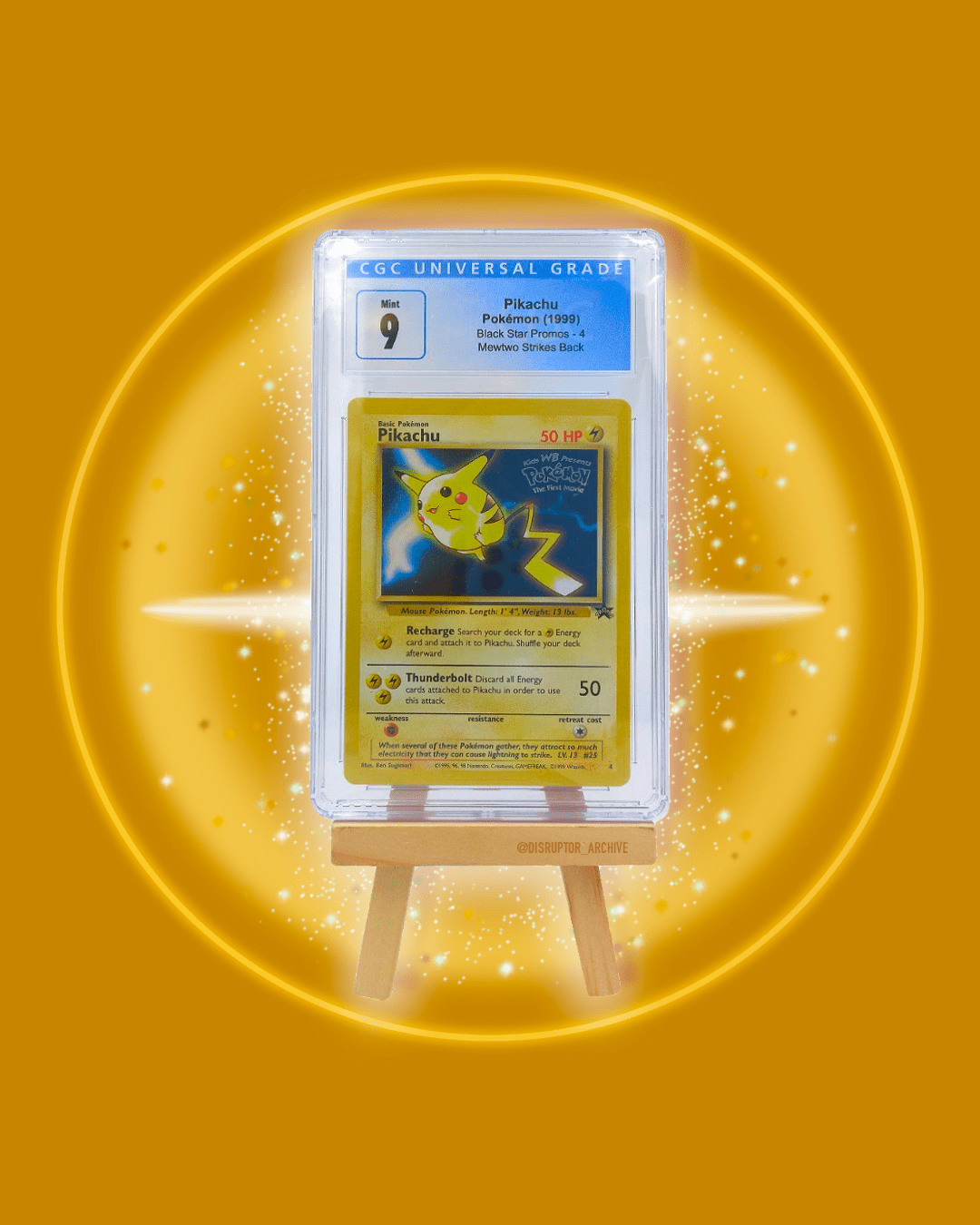 CGC Pokémon 1999 9 Mint Pikachu