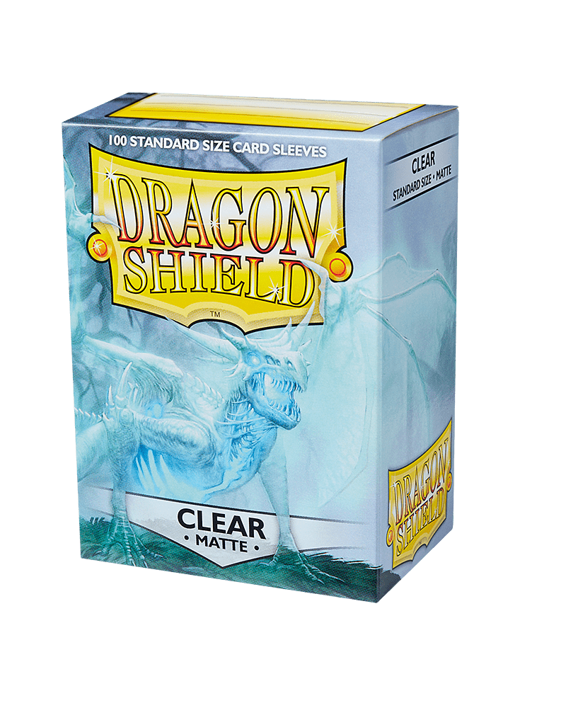 Dragon Shield Matte Sleeves Standard Size - Clear