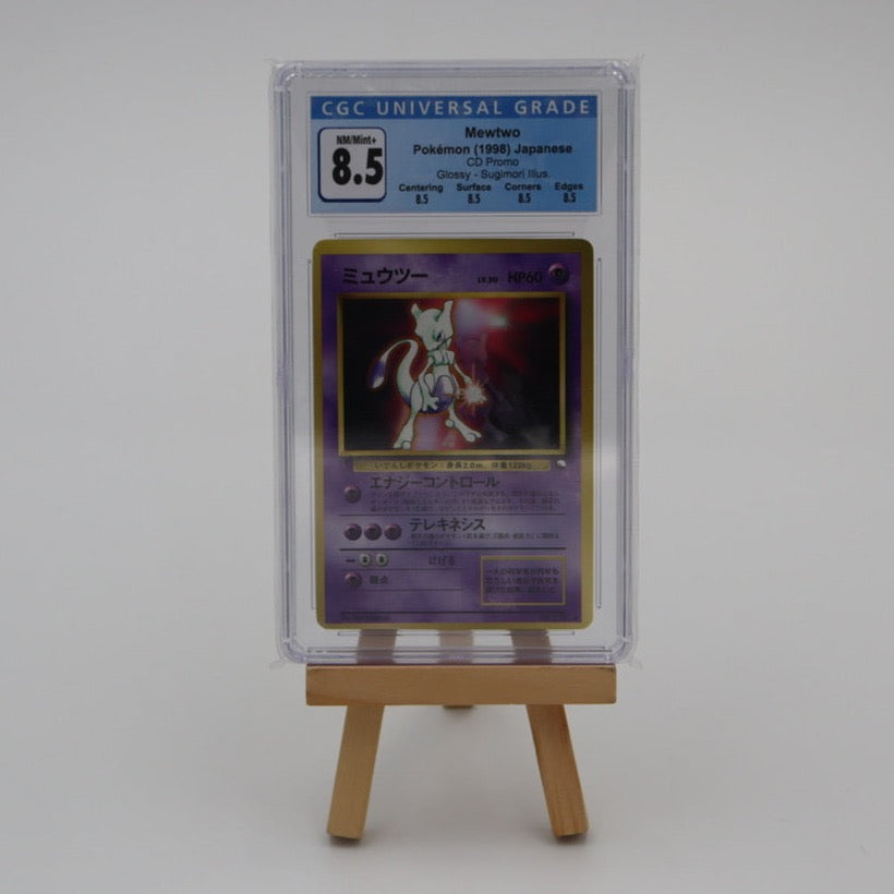 CGC Pokémon 1998 8.5 NM/Mint Mewtwo