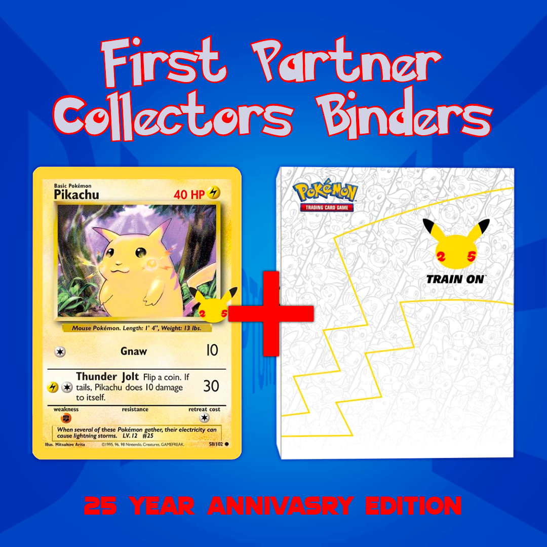 Pokémon First Partner Collectors Binder Oversize Cards