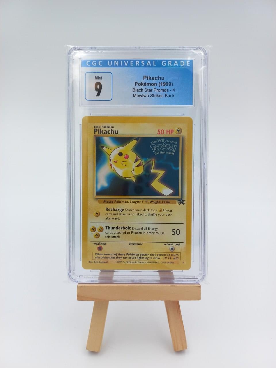 CGC Pokémon 1999 9 Mint Pikachu