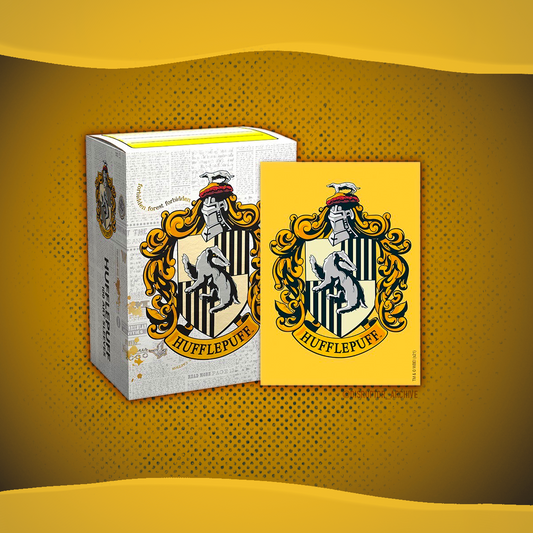 Dragon Shield: Harry Potter Matte Art Sleeves - Hufflepuff