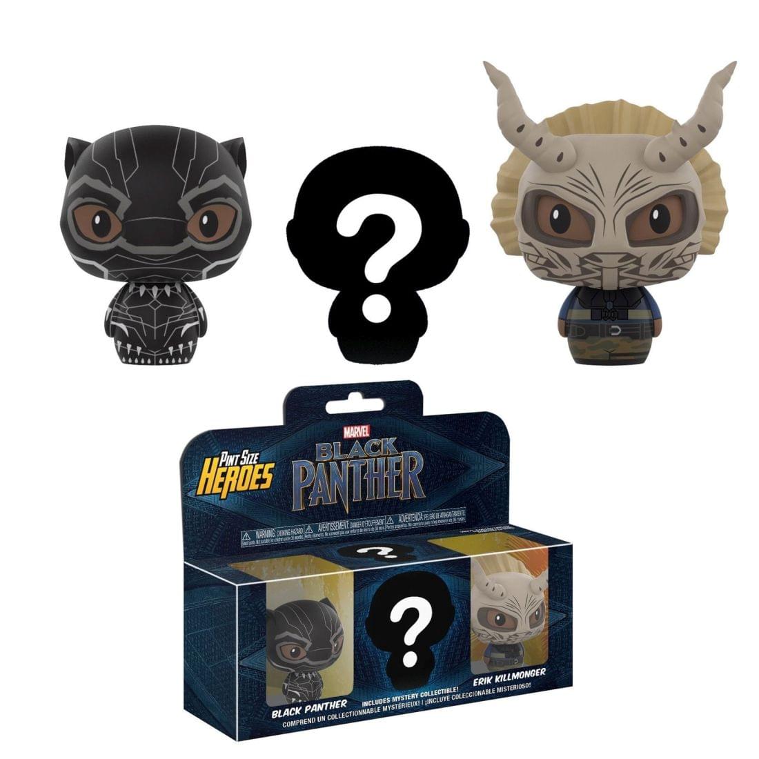 Pint Sized Heroes Black Panther Mystery 3 Pack Funko