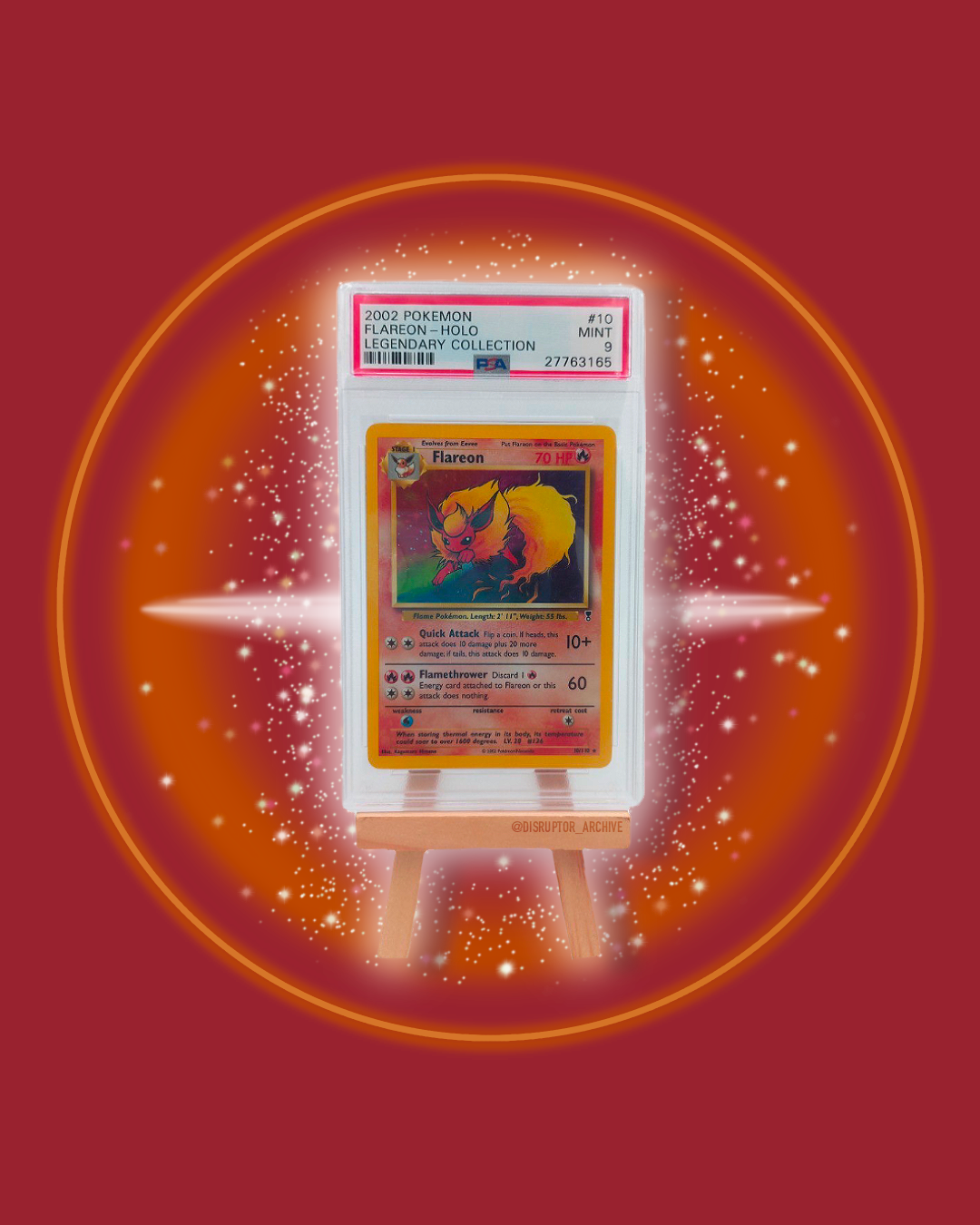 PSA Pokémon 2002 Mint Holo Flareon