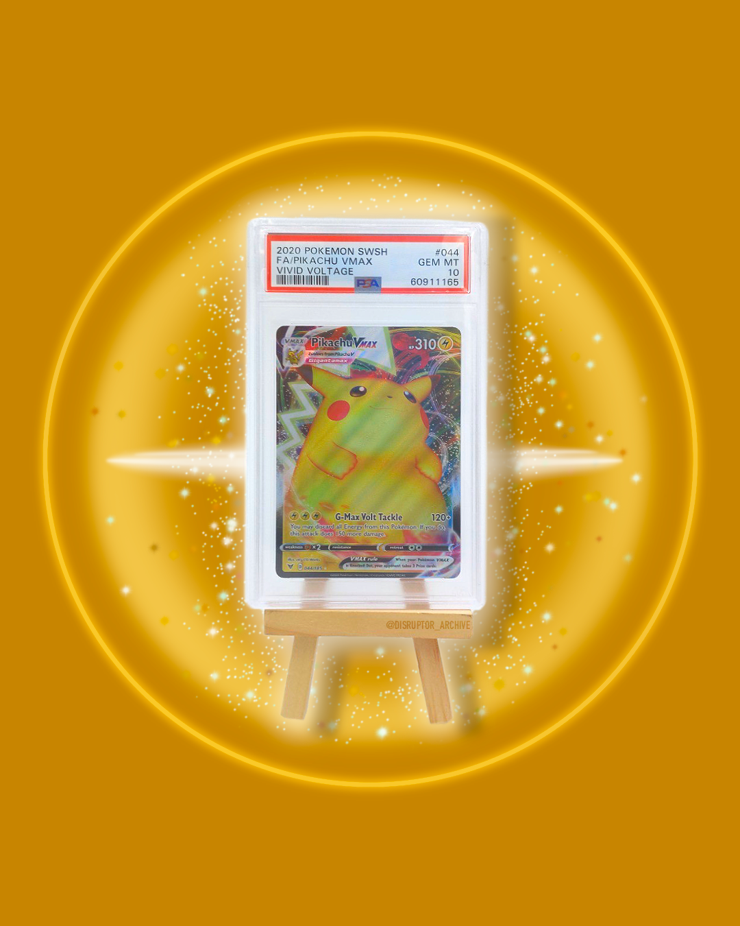 PSA Pokémon 2020 10 GEM Mint FA Pikachu VMAX