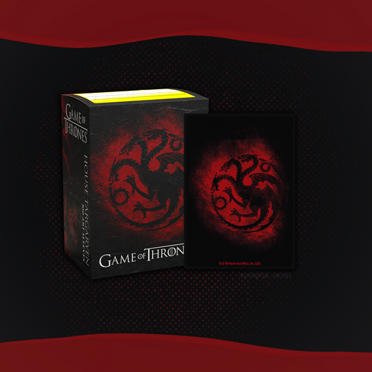 Dragon Shield: Game of Thrones Matte Art Sleeves - House Targaryen