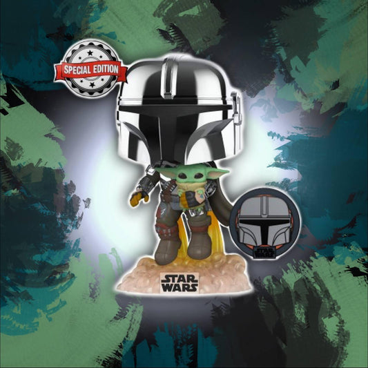 Star Wars The Mandalorian with Grogu #402 Funko