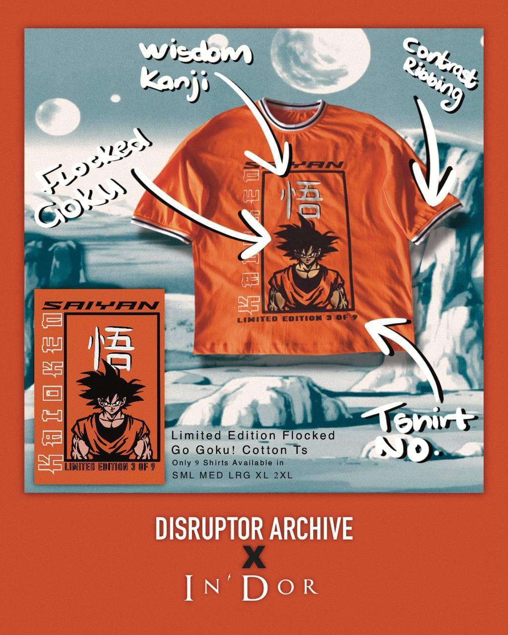 Go Goku! Limited Edition Custom T Shirt